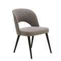 Crescent Dining Chair — A Cut-Out Curve on a Classic Silhouette