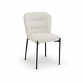 Velia Dining Chair — Soft Upholstery on a Slender Frame